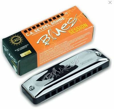 Seydel Session  Harmonica W/ Black Leather Case + Lows & Highs - Pick Your Key!