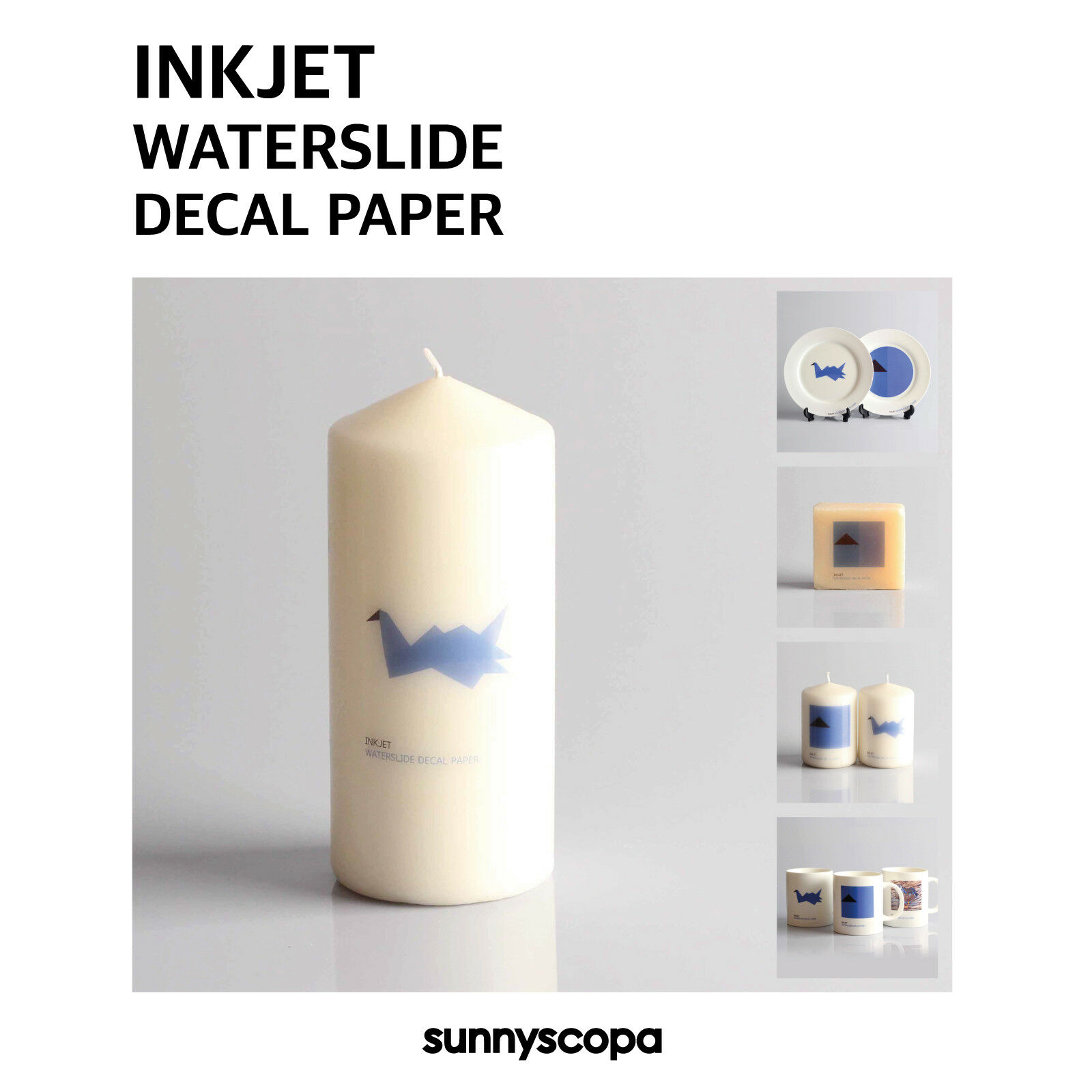 Sunnyscopa Diy Inkjet Waterslide Decal Paper