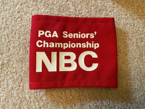 Rare Vintage 1970’s NBC Television PGA Seniors Golf Championship  Armband