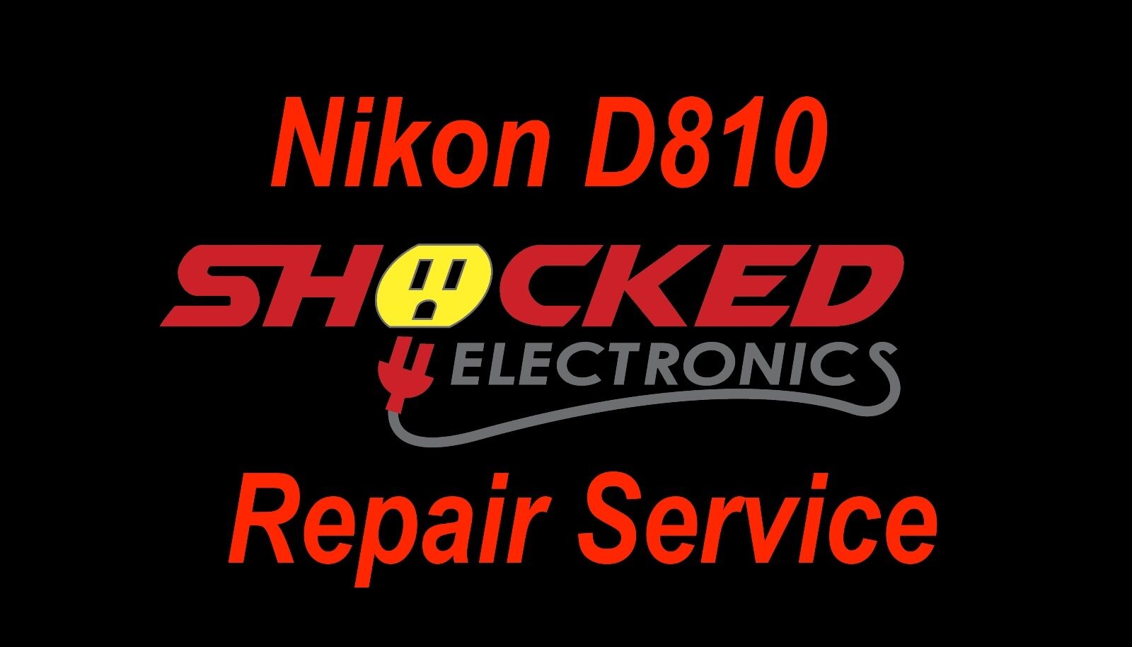 NIKON D810 Repair Service - Impact / Water Damage WE CAN FIX IT !