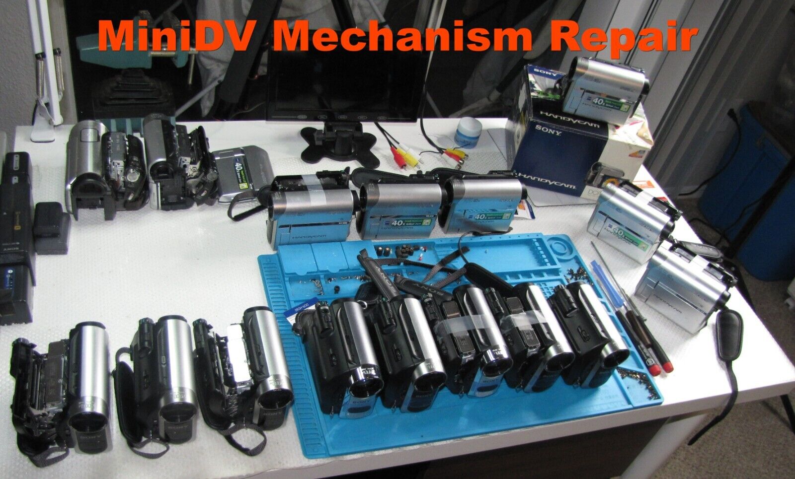 REPAIR Service Playback Tape System for Sony DCR-HC52 DCR-HC62 DCR-HC26 DCR-HC28