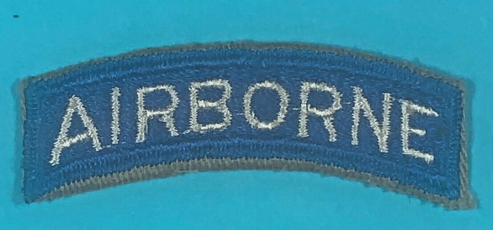 Ww 2, 82nd Airborne Division Title Insignia, Full Emb., Exc. Condition
