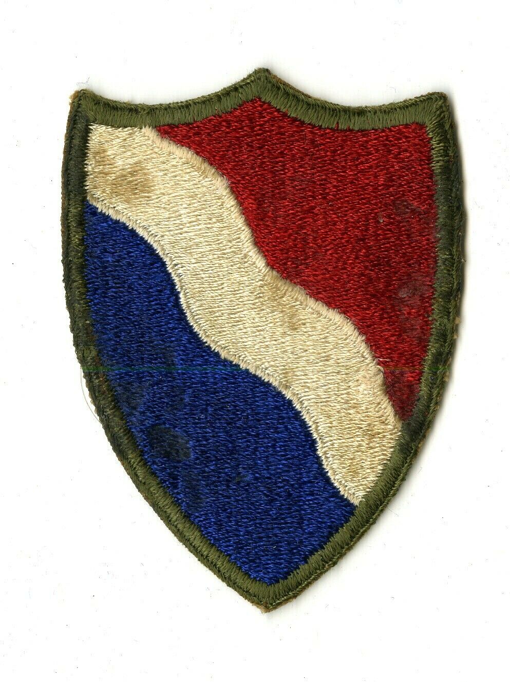 Southern Defense Command White Back Patch Wwii Vintage
