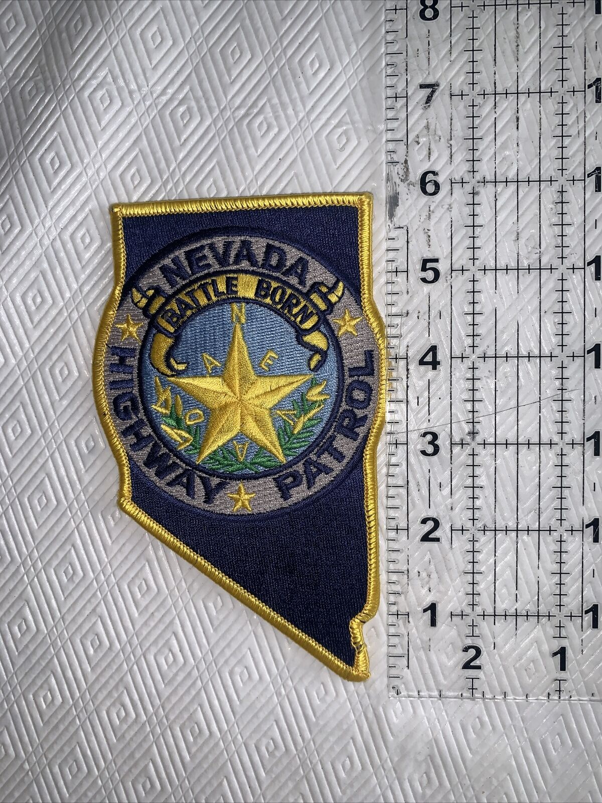 Highway Patrol Police Patch Nevada