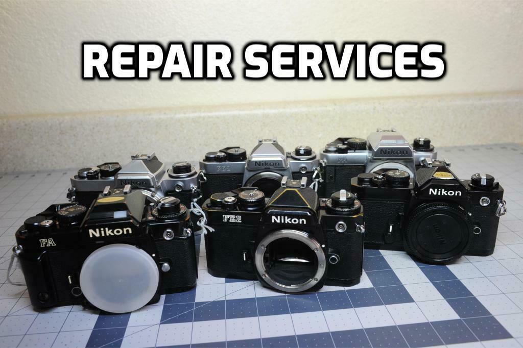 "repair" Nikon Fa, Fe, Fm, Fe-2, Fm-2 Repair Service With 6 Months Warranty