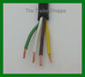 Trailer Light Cable Wiring Harness 14-4 14 Gauge 4 Wire Jacketed Black Flexible