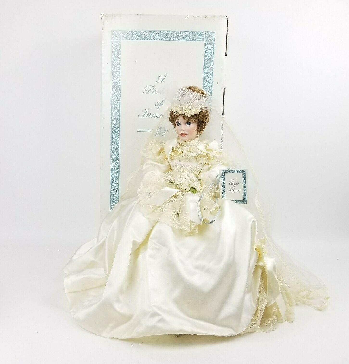 A Portrait Of Innocence Hamilton Heritage Dolls Porcelain Doll 1991