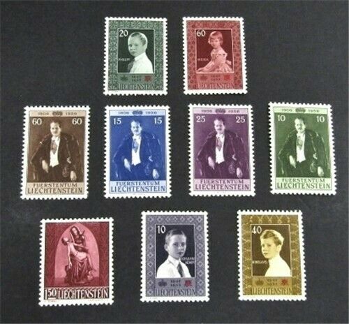 nystamps Liechtenstein Stamp # 293//319 Mint OG NH/H VF & XF      G20y696