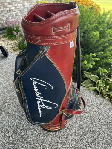 Vintage Arnold Palmer 10” Staff Golf Bag Mint Hot Z