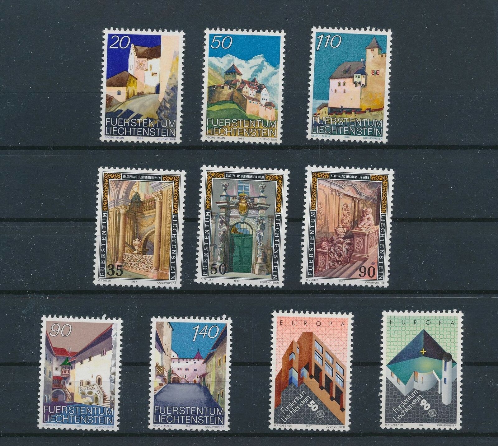 LO42585 Liechtenstein mixed thematics nice lot of good stamps MNH