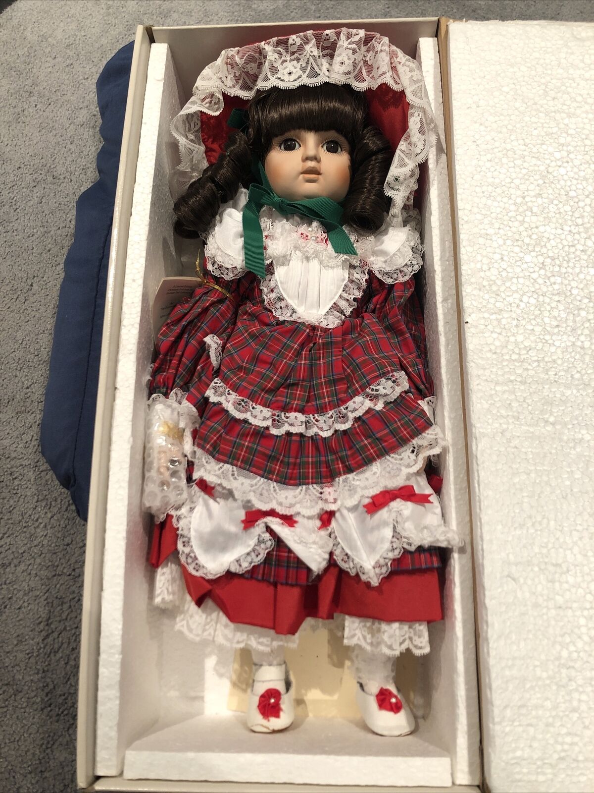 The Gorham Doll Collection Joy The Christmas Song 1985 Le 19" Porcelain Doll New